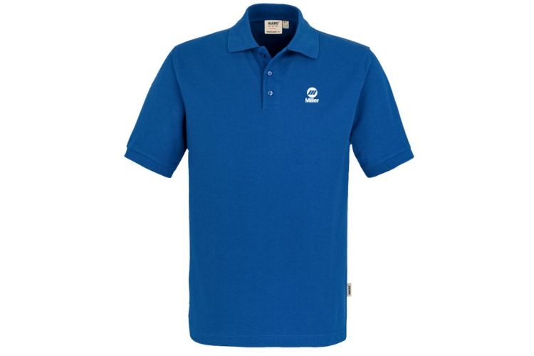 Picture of Miller polo shirt, royal blue, regular fit 