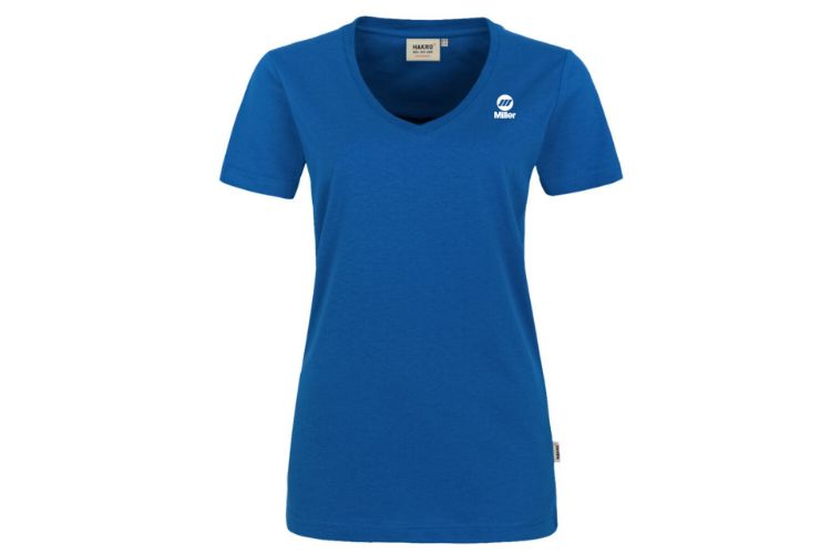 Picture of Miller women's T-shirt, royal blue, regular fit 