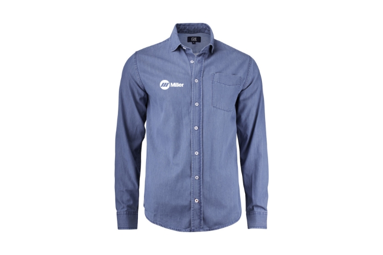 Picture of Miller Men's Denim Shirt Blue